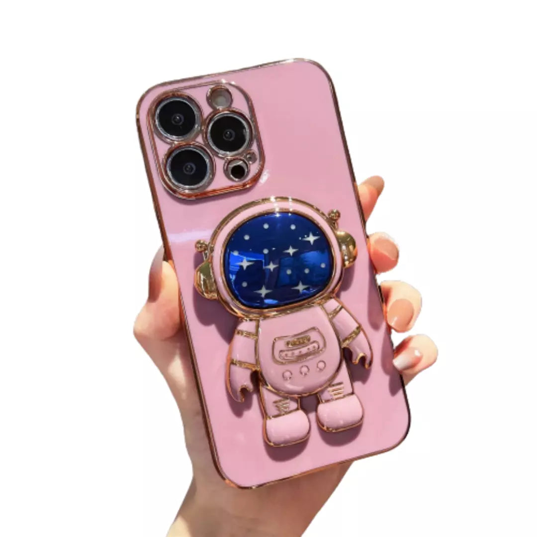 Capinha iPhone 15 Astronauta 3D Estrelas