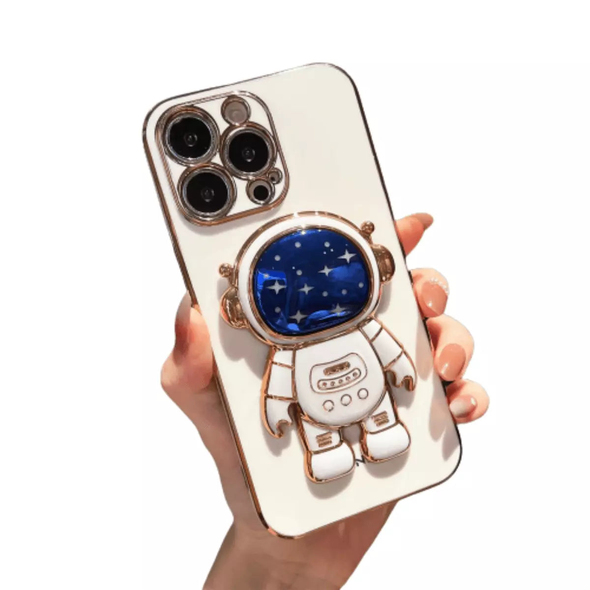 Capinha IPhone 8 Astronauta 3D Estrelas - PandaShopMi